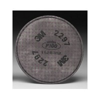 3M 2297 3M P100 Advanced Particulate Filter With Nuisance Level Organic Vapor Protection For 5000 , 6000 And 7000 Series Air Pur